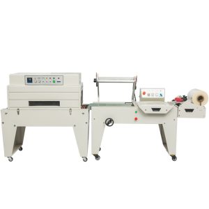 Pneumatic Semi Automatic Sealer Cutter Shrink Wrapper